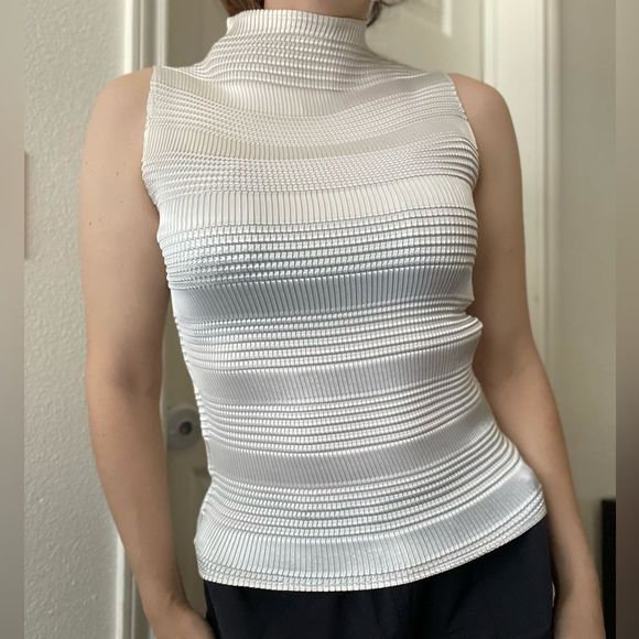 American Vintage Tops - American Vintage White Sleeveless Blouse